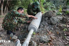 Vietnam acelera labores para superación de secuelas de bombas remanentes de guerra. (Fotografía: VNA)