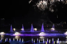 Ciudad vietnamita estrena espectáculo artístico