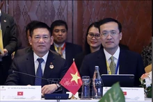 Vietnam participa en reuniones de la Asean sobre cuestiones financieras y monetarias. (Fotografía: VNA)