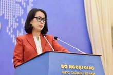 La portavoz del Ministerio de Relaciones Exteriores de Vietnam, Pham Thu Hang. (Fotografía: Ministerio de Relaciones Exteriores de Vietnam)