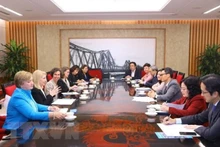 Escena de la reunión. (Fotografía: VNA)