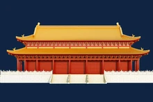 Reconstrucción virtual del palacio de Kinh Thien.