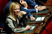 La presidenta del Consejo de Ministros de Italia, Giorgia Meloni. (Fotografía: AFP/VNA)