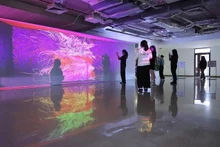 Una exposición celebrada durante la edición del año pasado de ArtTech Fusion. (Foto: Cortesía de la Universidad de Economía de Ciudad Ho Chi Minh)