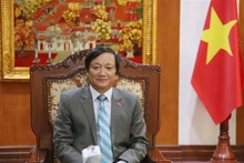 El embajador de Vietnam en Laos, Nguyen Ba Hung. (Fotografía: VNA)