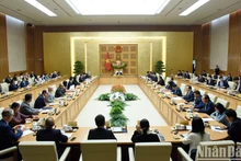Panorama de la cita. (Fotografía: Nhan Dan)