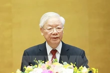 El secretario general del Partido Comunista de Vietnam, Nguyen Phu Trong. (Fotografía: VNA)