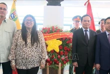 En la ceremonia. (Fotografía: VNA)