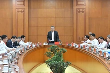 [Foto] Líder del PCV preside reunión del Comité Directivo Central contra corrupción y negatividad