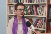 La activista de izquierda estadounidense, Merle Ratner. (Fotografía: VNA)