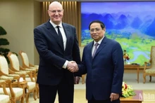 [Foto] Premier vietnamita recibe a subjefe de Gobierno ruso