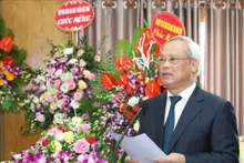 El presidente del Comité de Paz de Vietnam, Uong Chu Luu. (Fotografía: VNA)