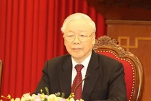 El secretario general del Partido Comunista de Vietnam, Nguyen Phu Trong. (Fotografía: VNA)