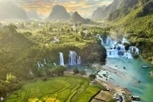 Cascada vietnamita de Ban Gioc entre las más bellas del mundo