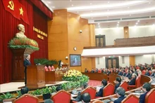 En el undécimo pleno del Comité Central del PCV del XIII mandato. (Fotografía: VNA)
