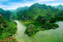 Belleza del complejo turístico de Trang An. (Fotografía: VNA)