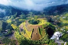 El Geoparque Mundial de la Unesco en la provincia vietnamita de Dak Nong. (Fotografía: VNA)
