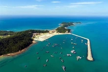 El distrito insular de Co To, de la norteña provincia vietnamita de Quang Ninh. (Fotografía: VNA)