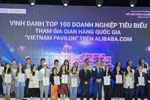 Anuncian 100 empresas en Pabellón Nacional de Vietnam en Alibaba.com.(Fotografía: VNA)