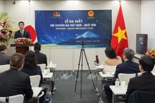 El acto de lanzamiento de la Asociación de Expertos Vietnam-Japón. (Fotografía: VNA)