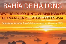 Bahía de Ha Long: Destino idílico junto al mar para ver el amanecer y el atardecer