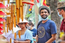 Turistas internacionales en Vietnam. (Fotografía: VNA)