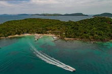 Una vista panorámica de la isla de Phu Quoc, provincia de Kien Giang. (Fotografía: VNA)