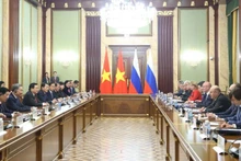 Escena de la reunión. (Fotografía: VNA)