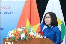 La directora general adjunta de la VNA, Doan Thi Tuyet Nhung, habla en el evento. (Fotografía: VNA)
