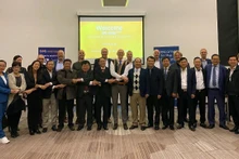 En una actividad de la delegación. (Fotografía: Embajada de Vietnam en los Países Bajos)