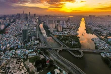 Ciudad Ho Chi Minh, el mayor centro económico de Vietnam. (Fotografía: VNA)