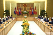 Panorama de la reunión. (Fotografía: Nhan Dan)