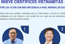 Nueve científicos vietnamitas entre los 10 mil con más influencia a nivel mundial en 2024