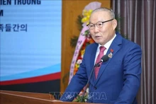 El ex entrenador de la selección nacional de fútbol de Vietnam Park Hang-seo. (Fotografía: VNA)