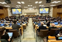 La 34 Conferencia de los países miembros de la Convención de las Naciones Unidas sobre el Derecho del Mar (SPLOS-34). (Fotografía: VNA)