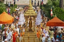 En el festival Bunpimay de Laos. (Fotografía: VNA)