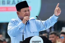 El ministro de Defensa, Prabowo Subianto, gana las elecciones presidenciales de Indonesia de 2024. (Fotografía: channelnewsasia.com)