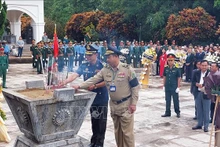 En la ceremonia. (Fotografía: VNA)