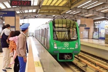 El tren urbano Cat Linh-Ha Dong. (Fotografía: qdnd.vn)