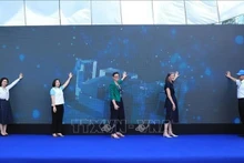 En la ceremonia de lanzamiento del programa en Hanói. (Fotografía: VNA)