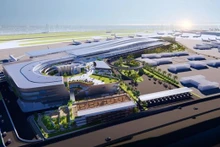 Diseño de la terminal T3 del aeropuerto internacional de Tan Son Nhat. (Fotografía: ACV)