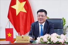El ministro vietnamita de Industria y Comercio, Nguyen Hong Dien. (Fotografía: VNA)