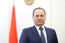 El primer ministro de Bielorrusia, Roman Golovchenko.