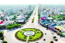 Vista de la ciudad de Nam Dinh. (Fotografía: Nhan Dan)
