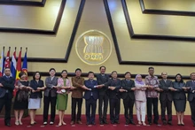 Delegados a la 68 Reunión del Grupo de la Iniciativa para la Integración de la Asean. (Fotografía: baoquocte.vn)