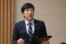 Nakajima Takeo, representante principal de la Jetro en Hanói. (Fotografía: VGP)
