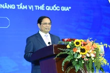 El primer ministro de Vietnam, Pham Minh Chinh, en la cita. (Fotografía: Nhan Dan)