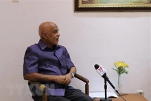 El experimentado periodista indonesio Veeramalla Anjaiah. (Fotografía: VNA)