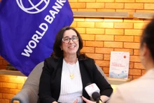 La vicepresidenta del Banco Mundial para Asia Oriental y el Pacífico, Manuela V. Ferro. (Fotografía: VNA)