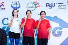 La selección vietnamita obtiene 26 medallas de oro, 27 de plata y 16 de bronce en el evento. (Fotografía: VNA)